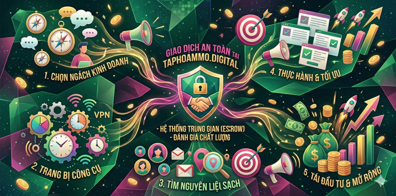 Bắt đầu kiếm tiền online từ đâu? Lộ trình 5 bước cho người mới 2026