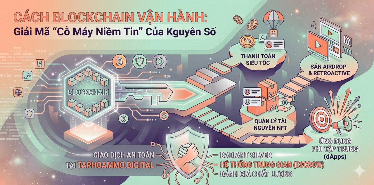 Cách Blockchain vận hành: Giải mã "cỗ máy niềm tin" của kỷ nguyên số