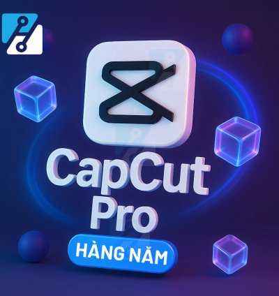 Tài khoản capcut pro dùng riêng tư 3 thiết bị bảo hành full