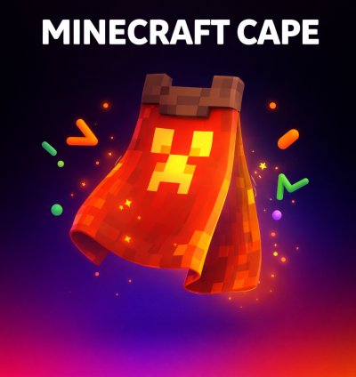 Minecraft Cape Code (Áo Choàng) – Java và Bedrock - Kích hoạt Vĩnh Viễn