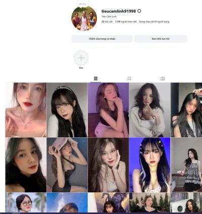 Instagram cổ 2024 – >1K follow – Trust cao – Dùng bán hàng / affiliate