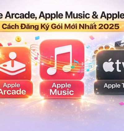 Apple Arcade, Music, TV+ & Fit 1 Tháng - Appsotre